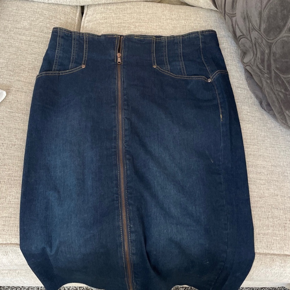 Jean skirt